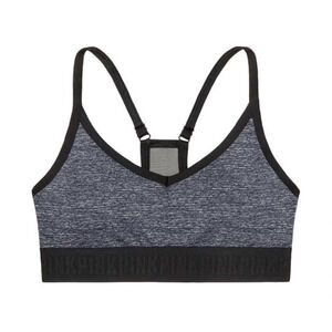 Victorias Secret Grey Ultimate Lightly Lined Sports Bra Size L